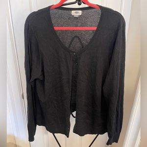old navy button up sweater